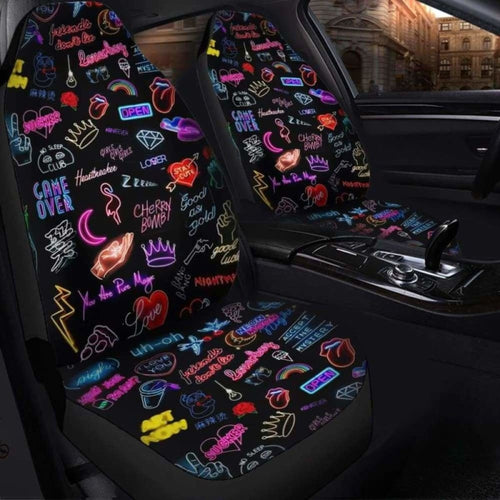 Neon Seat Covers
