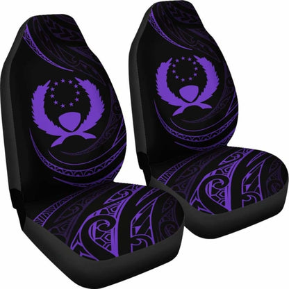 Pohnpei Islands Car Seat Covers - Purple - Frida Style -