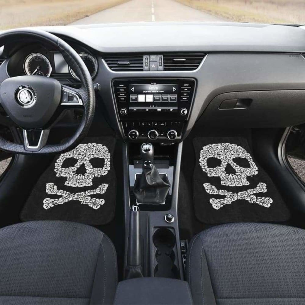 Skull Bears Car Floor Mats