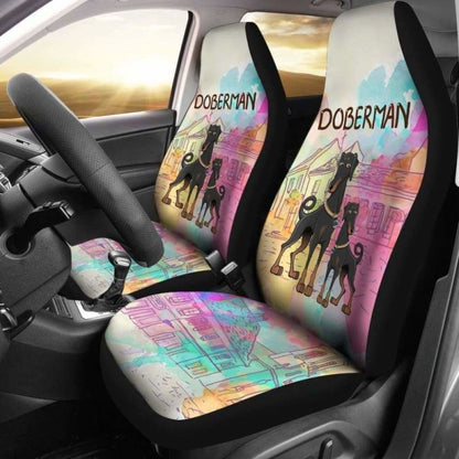 Doberman Car Seat Covers