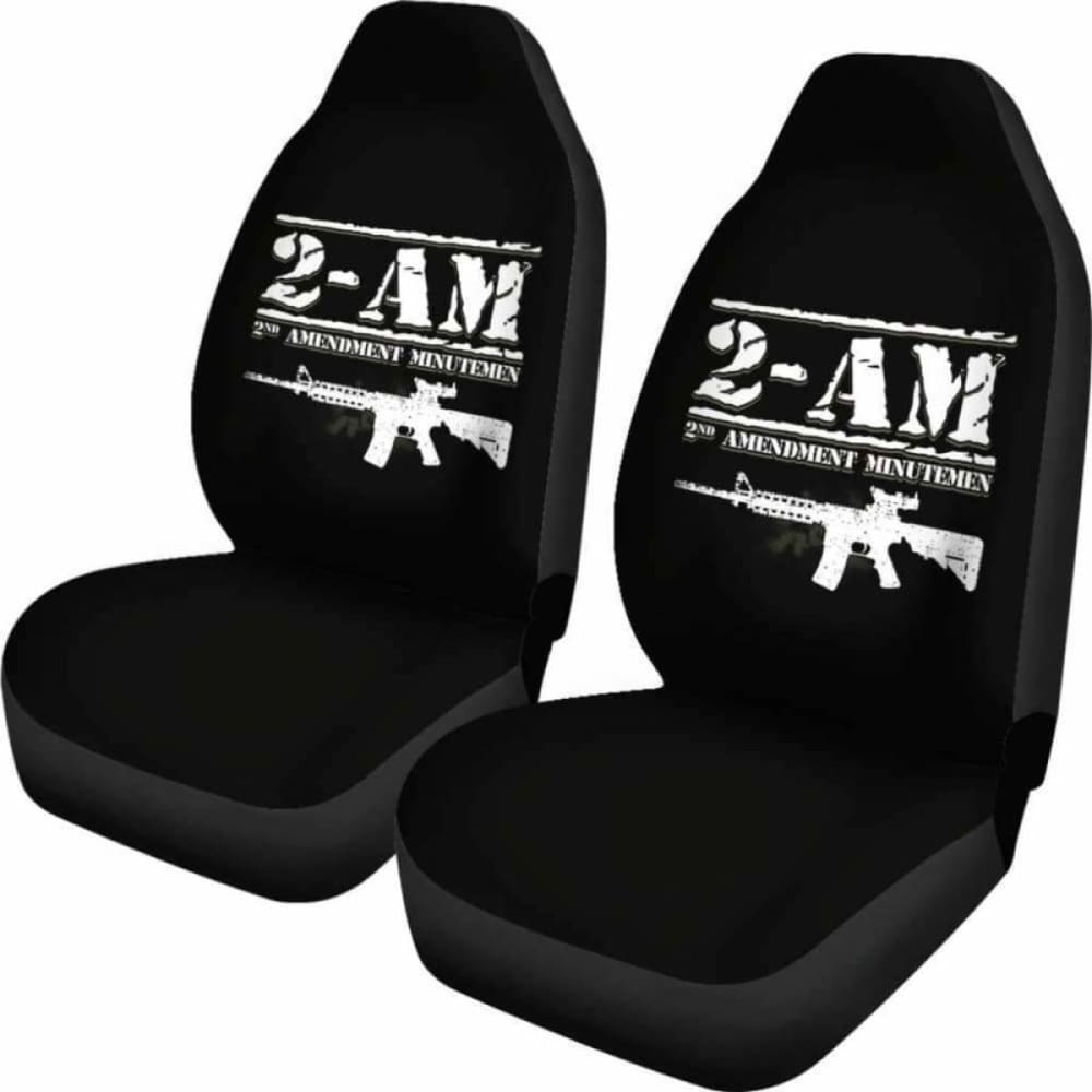 Second Amendment Minutemen Car Seat Covers