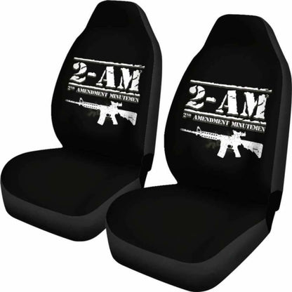 Second Amendment Minutemen Car Seat Covers