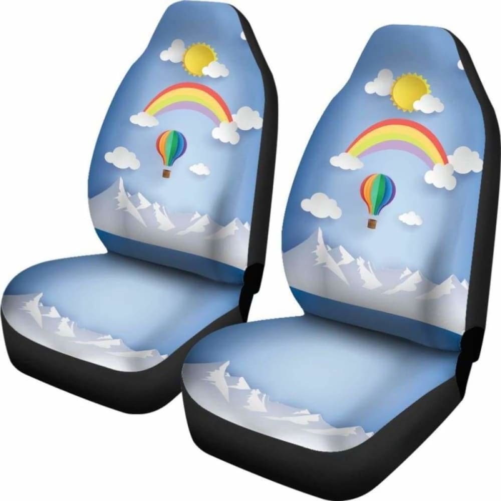 Rainbow Car Seat Covers