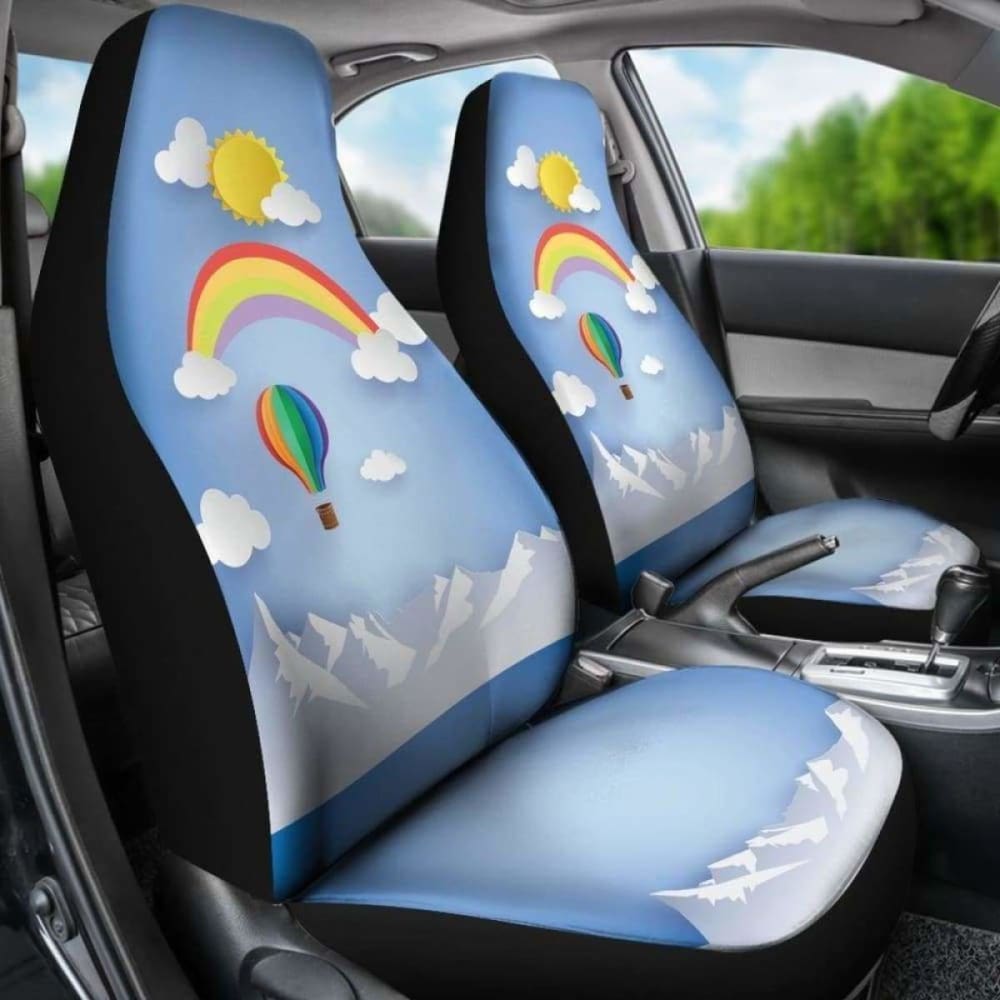 Rainbow Car Seat Covers