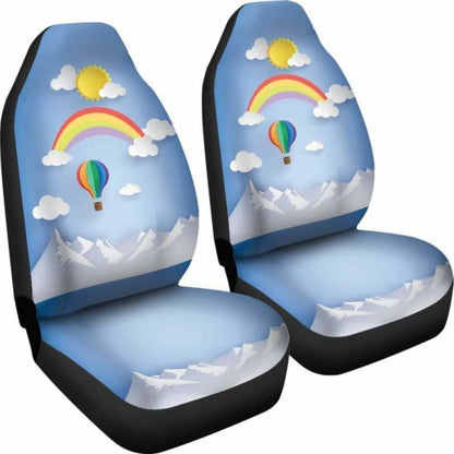 Rainbow Car Seat Covers