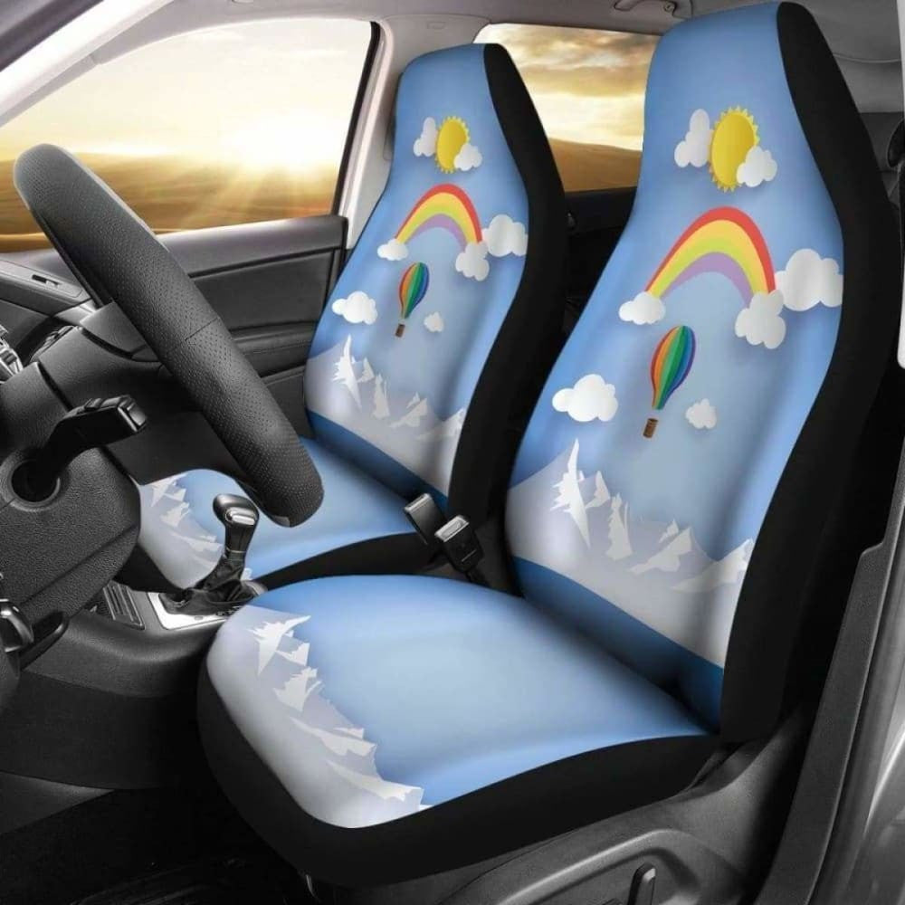 Rainbow Car Seat Covers