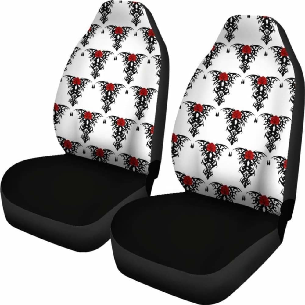 Tattoo Hearts Car Seat Covers
