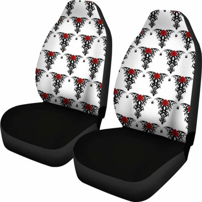 Tattoo Hearts Car Seat Covers
