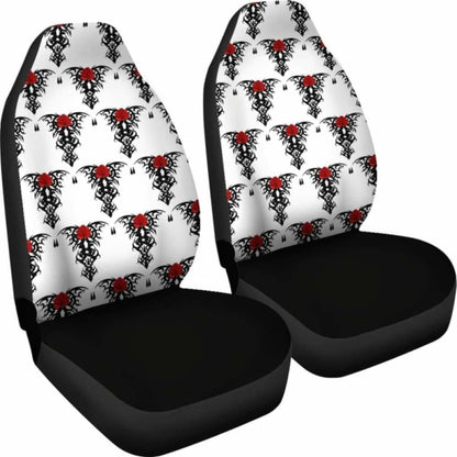 Tattoo Hearts Car Seat Covers