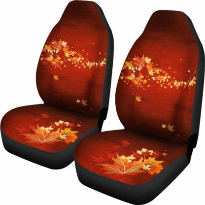 Canada Car Seat Covers Maple Leaf