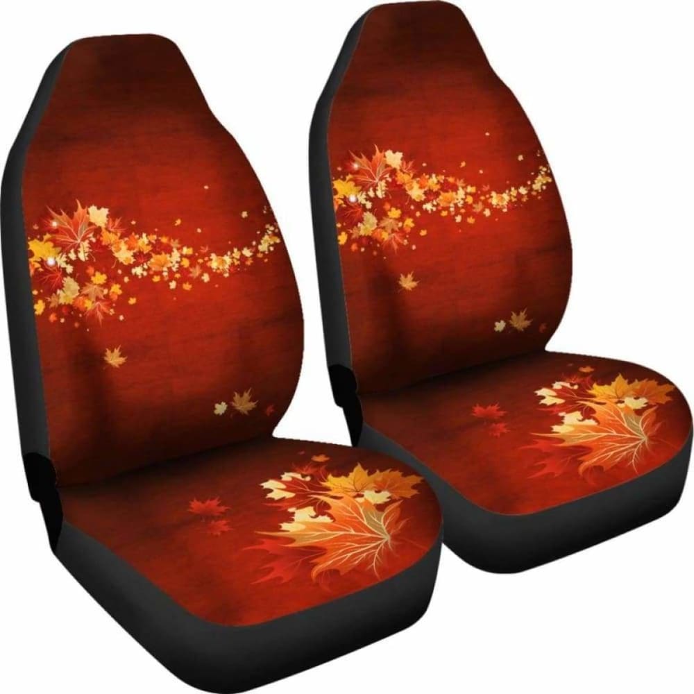 Canada Car Seat Covers Maple Leaf