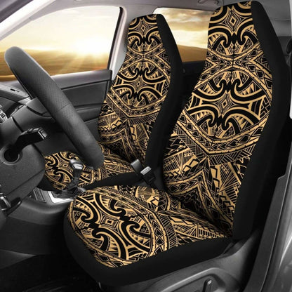 Polynesian Car Seat Cover - Polynesian Tattoo -