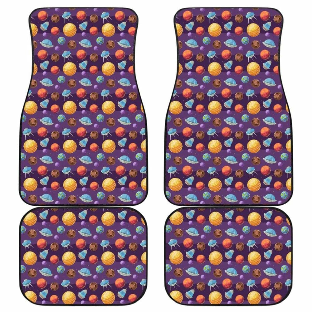 Pattern Universe Cute Car Floor Mats Amazing Gift
