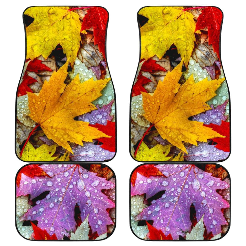Autumn Leaves Car Floor Mats