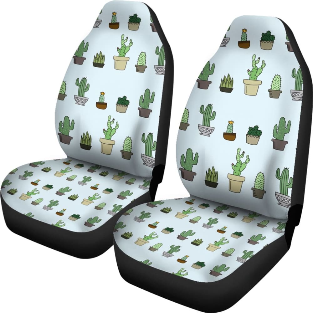 Cactus Succulent Plant Car Seat Covers