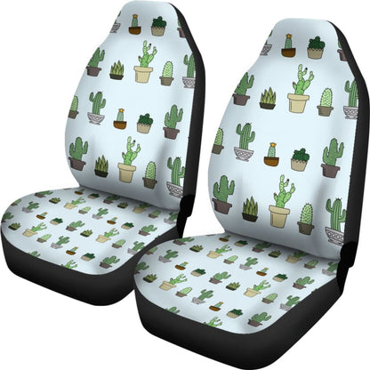 Cactus Succulent Plant Car Seat Covers