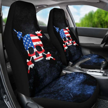 Usa Gym Skull Car Seat Covers