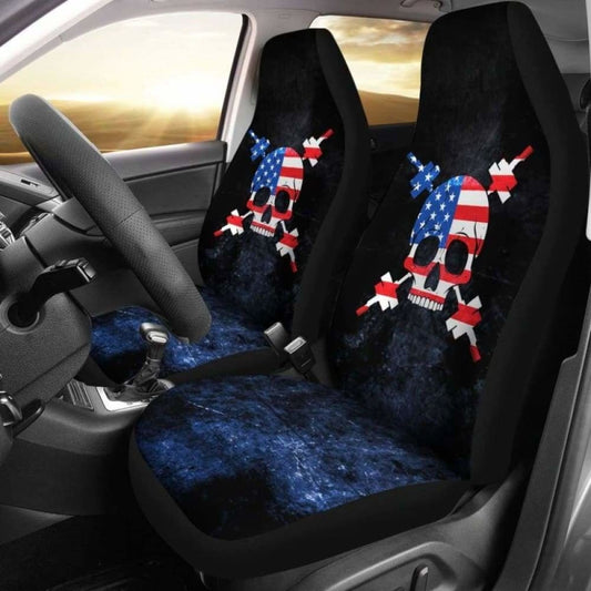 Usa Gym Skull Car Seat Covers