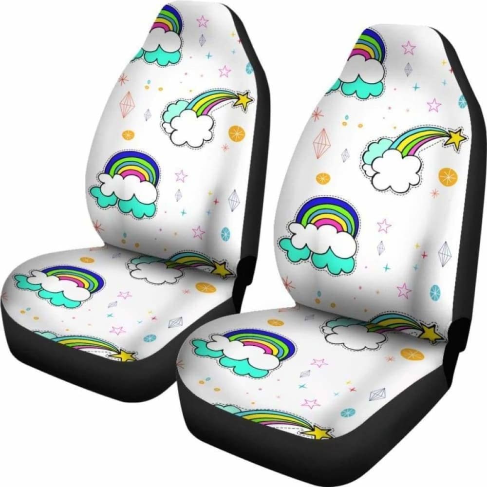 Rainbow Car Seat Covers