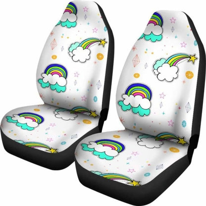 Rainbow Car Seat Covers