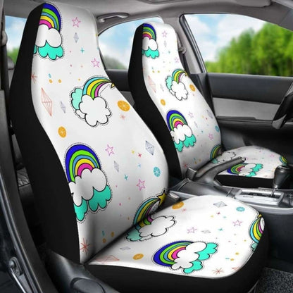 Rainbow Car Seat Covers