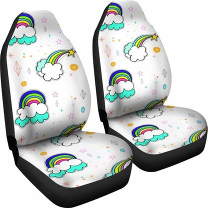 Rainbow Car Seat Covers