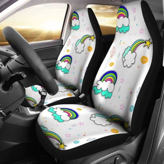 Rainbow Car Seat Covers