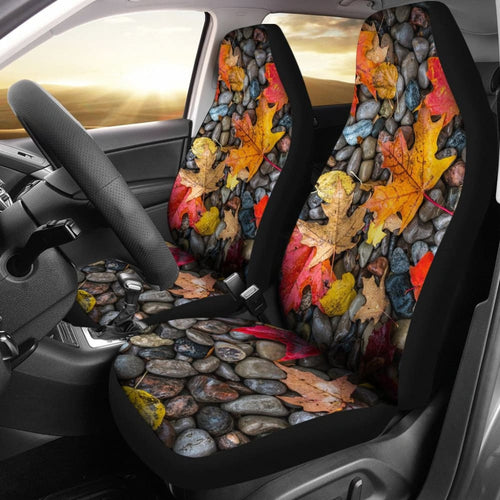 Autumn With Amazing Rocks Gift Set Car Seat Covers