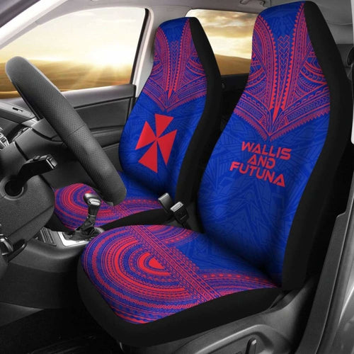 Wallis And Futuna Flag Polynesian Chief Car Seat Cover