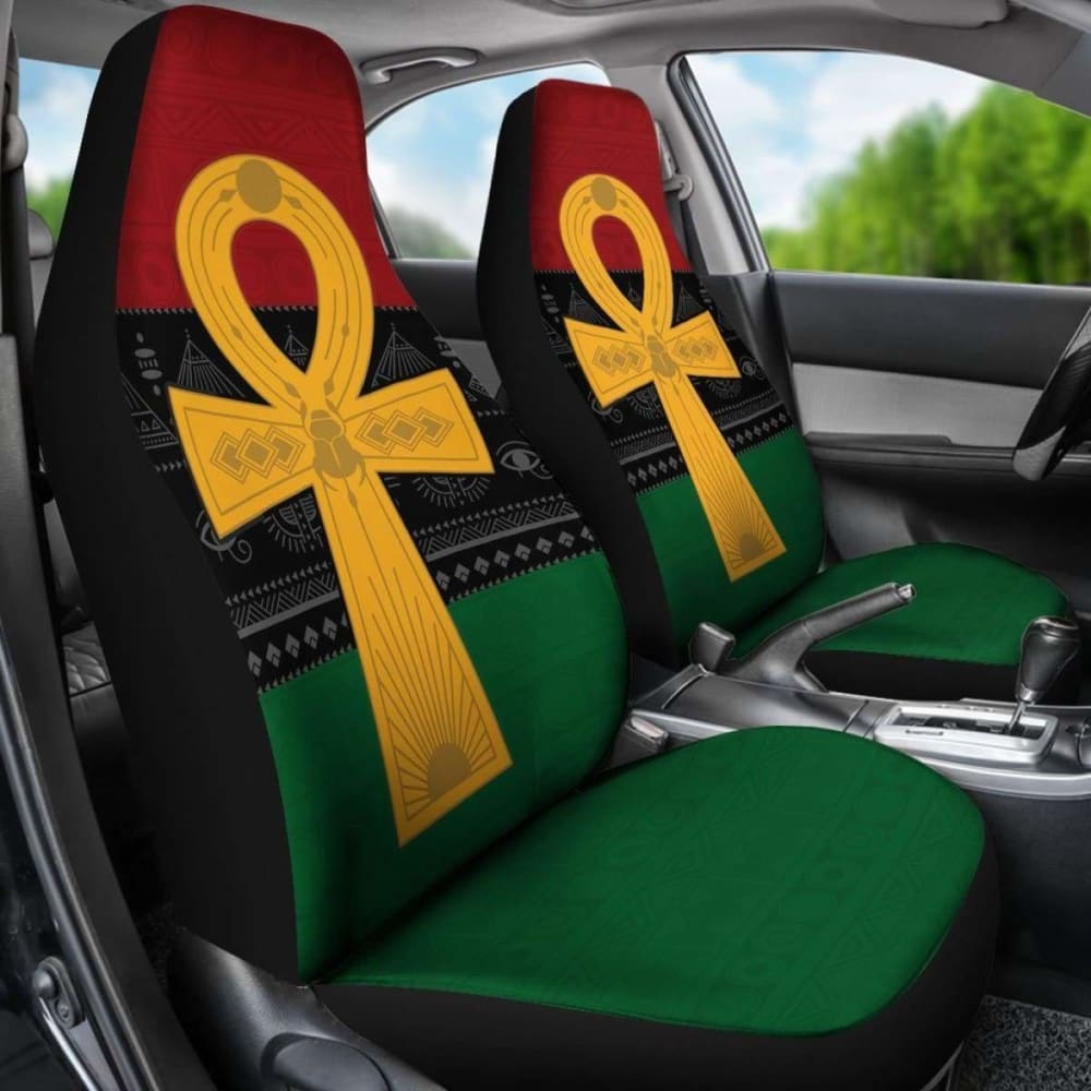 Pan African Ankh Car Seat Covers