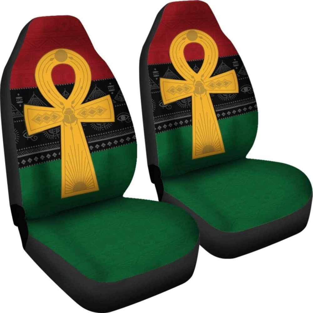 Pan African Ankh Car Seat Covers