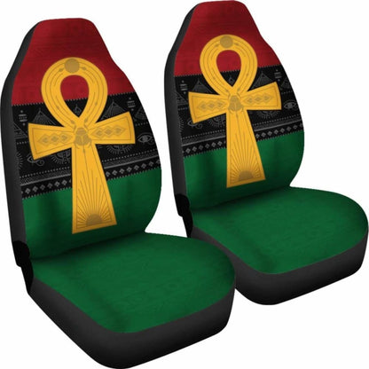 Pan African Ankh Car Seat Covers
