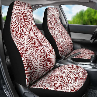 Polynesian Car Seat Cover - Polynesian Tattoo -
