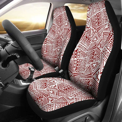 Polynesian Car Seat Cover - Polynesian Tattoo -
