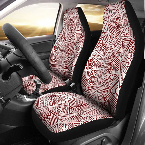 Polynesian Car Seat Cover - Polynesian Tattoo -