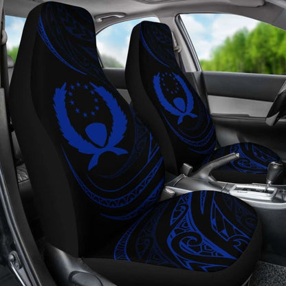 Pohnpei Islands Car Seat Covers - Blue - Frida Style -