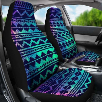 Neon Tribal Car Seat Covers