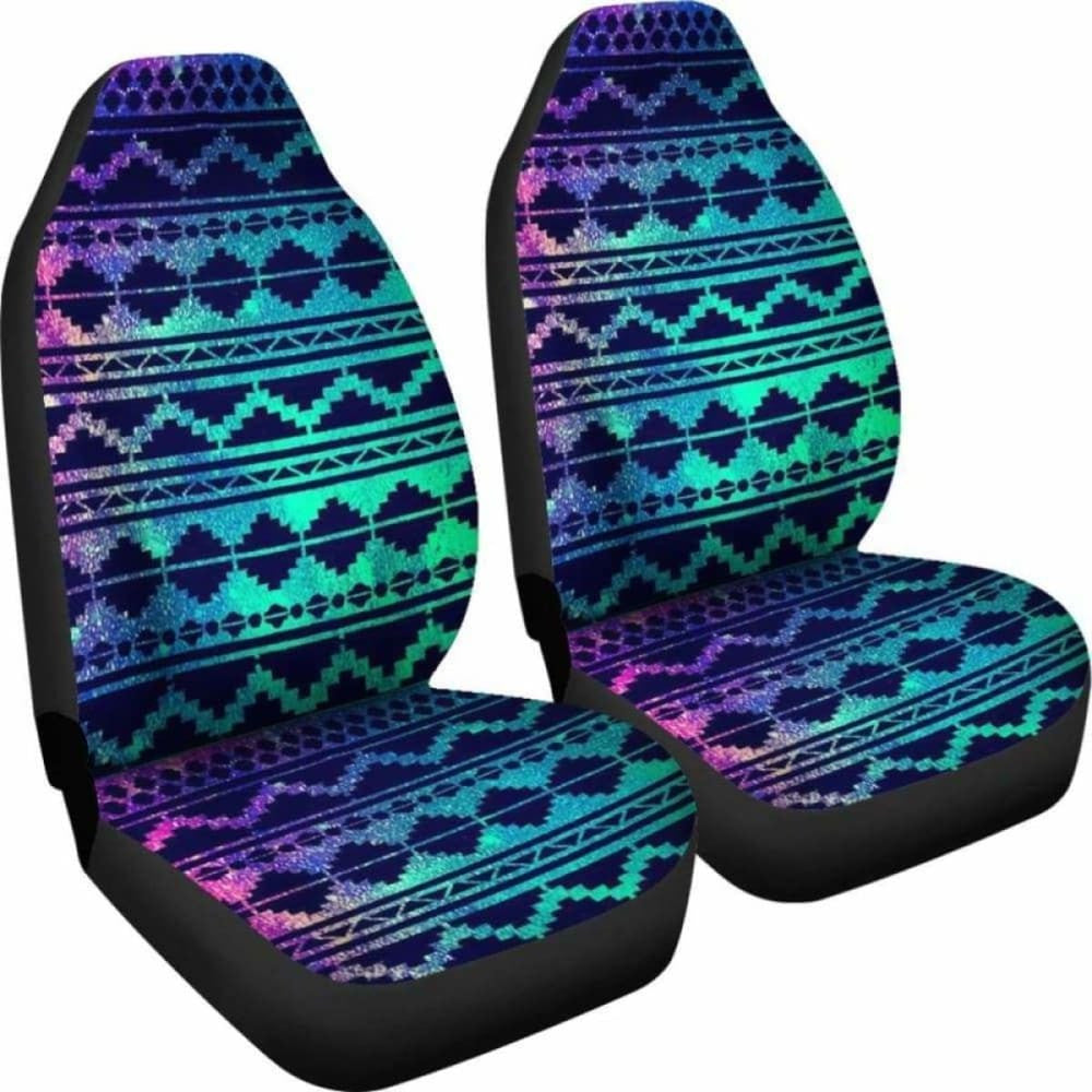 Neon Tribal Car Seat Covers