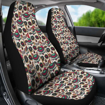 Skull Heart Art Car Seat Covers Amazing Gift Ideas