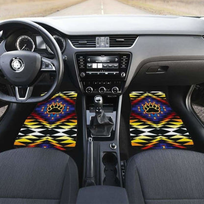 Sunset Bearpaw Car Floor Mats