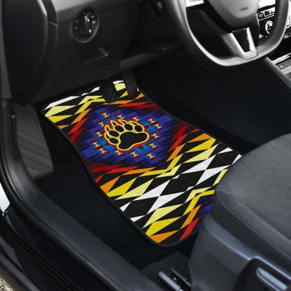 Sunset Bearpaw Car Floor Mats