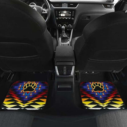 Sunset Bearpaw Car Floor Mats