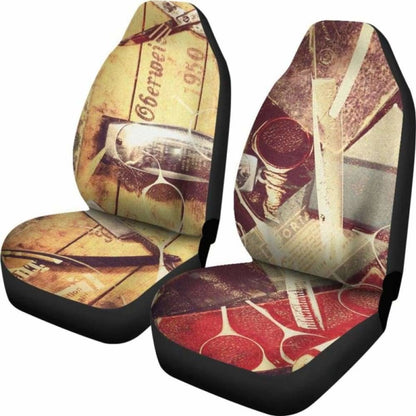 Vintage Hair Tools Car Seat Covers