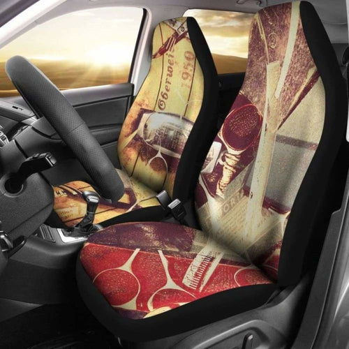 Vintage Hair Tools Car Seat Covers
