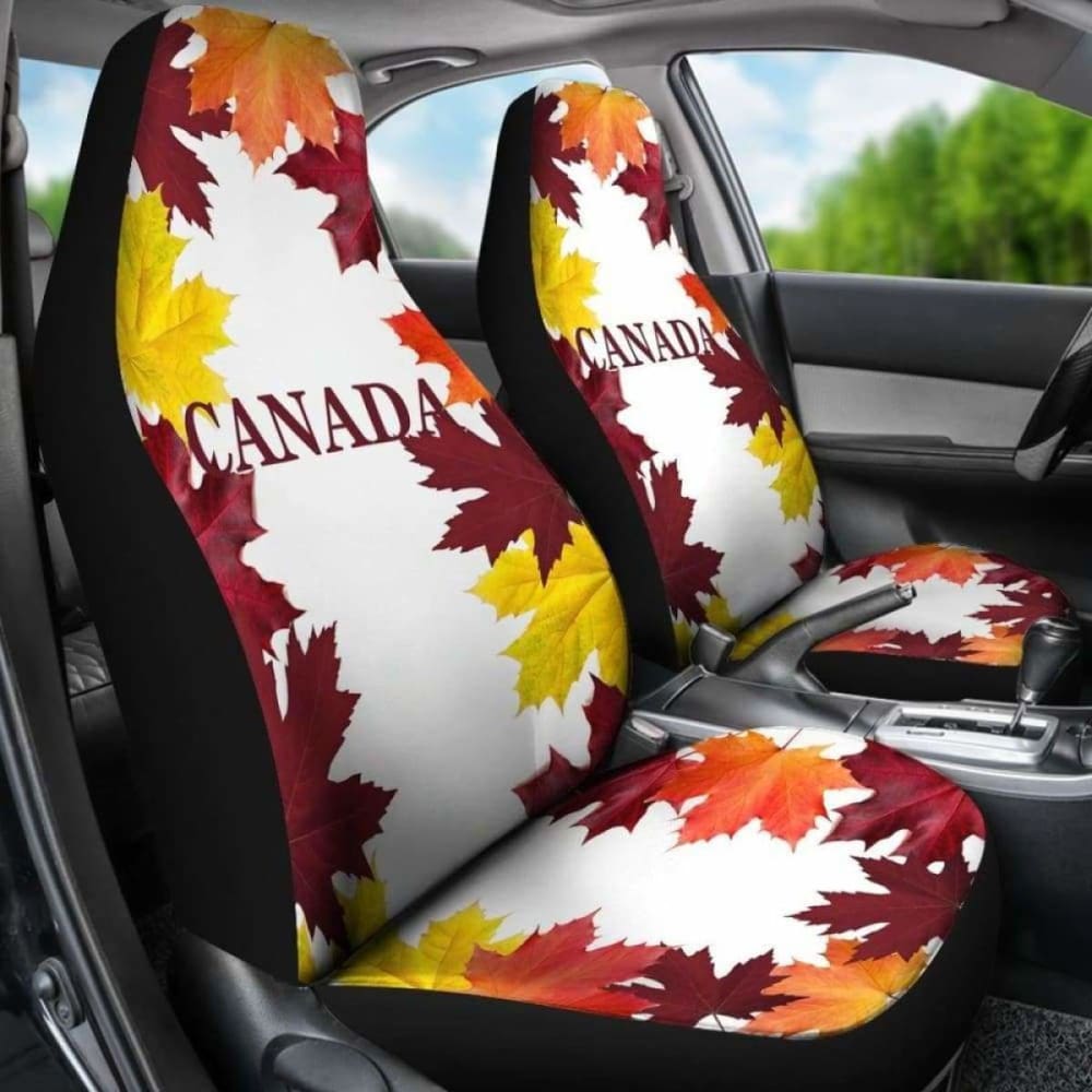 Canada Car Seat Covers - Maple Leaf