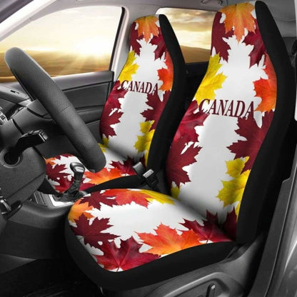 Canada Car Seat Covers - Maple Leaf