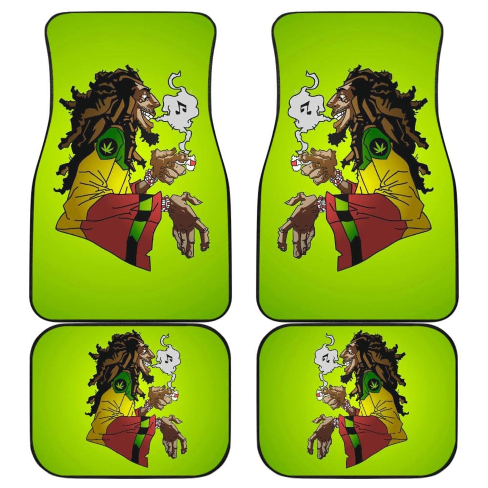 Bob Marley Rasta Car Floor Mats
