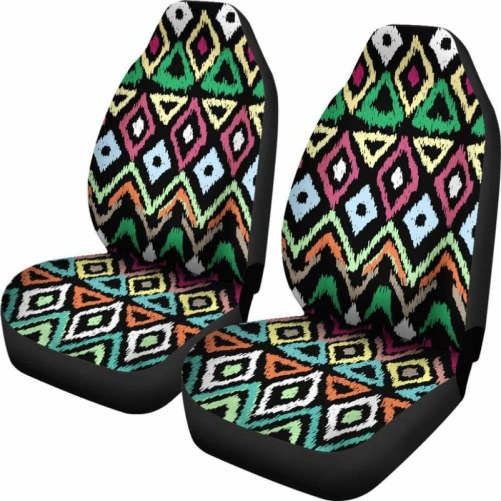 Southwest Najo Native American Watercolor Auto Seat Covers