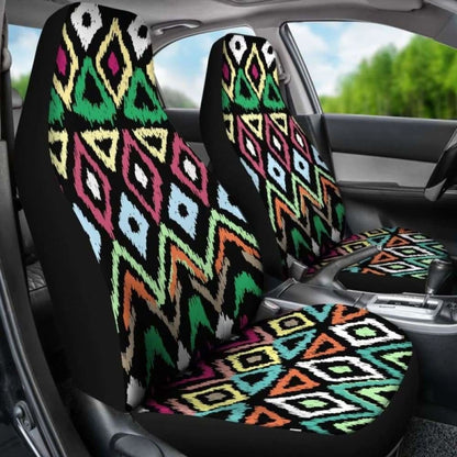Southwest Najo Native American Watercolor Auto Seat Covers