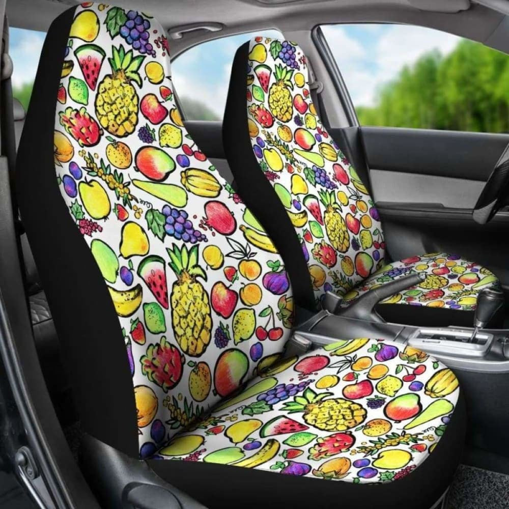 Tropical Fruit Car Seat Covers